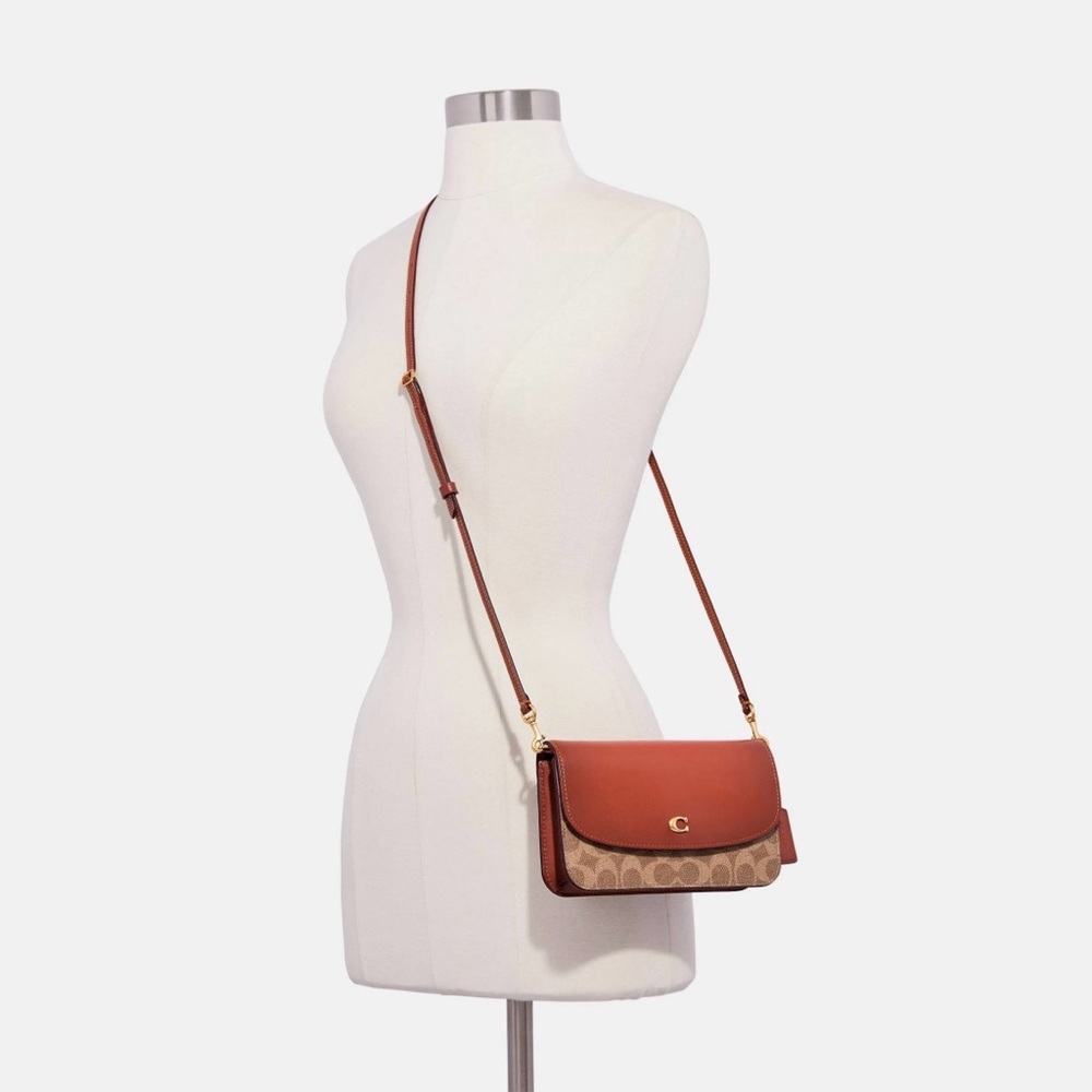 Coach Women's Hayden Crossbody in Signature Canvas Tan NWOT - Picture 12 of 14